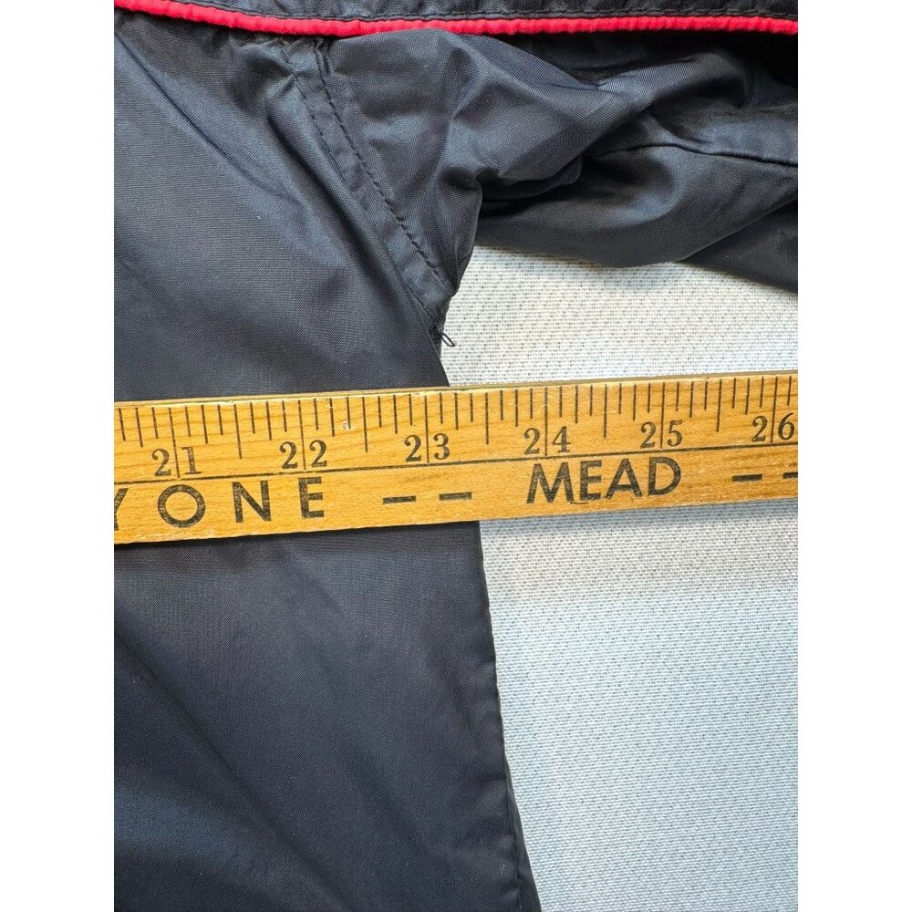 Proedge Mens Detroit Red Wings Pullover Windbreaker Jacket L Black - Picture 7 of 12